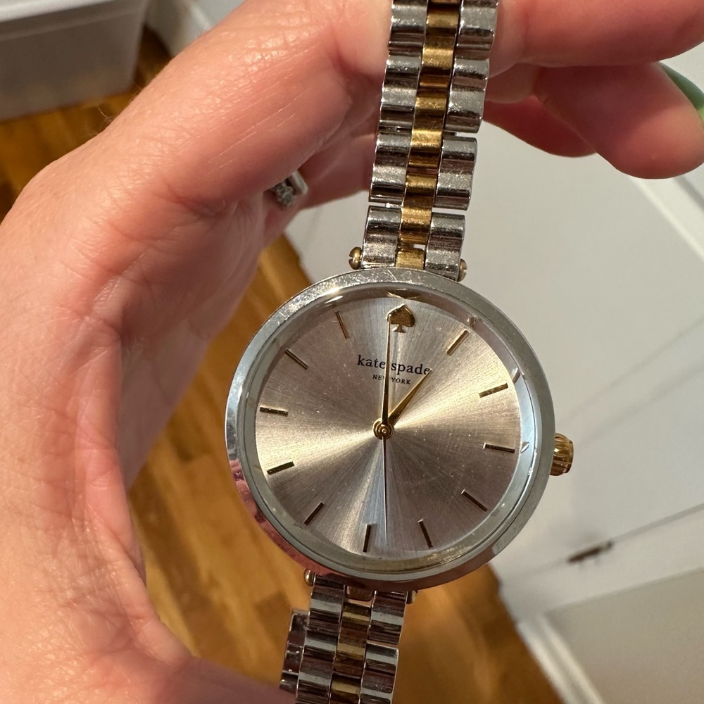 Kate spade women’s two tone watch